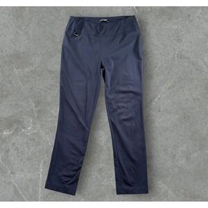 Lisette Leggings Women Large Black Skinny Leg Pants‎ Yoga Lounge Pull On Stretch